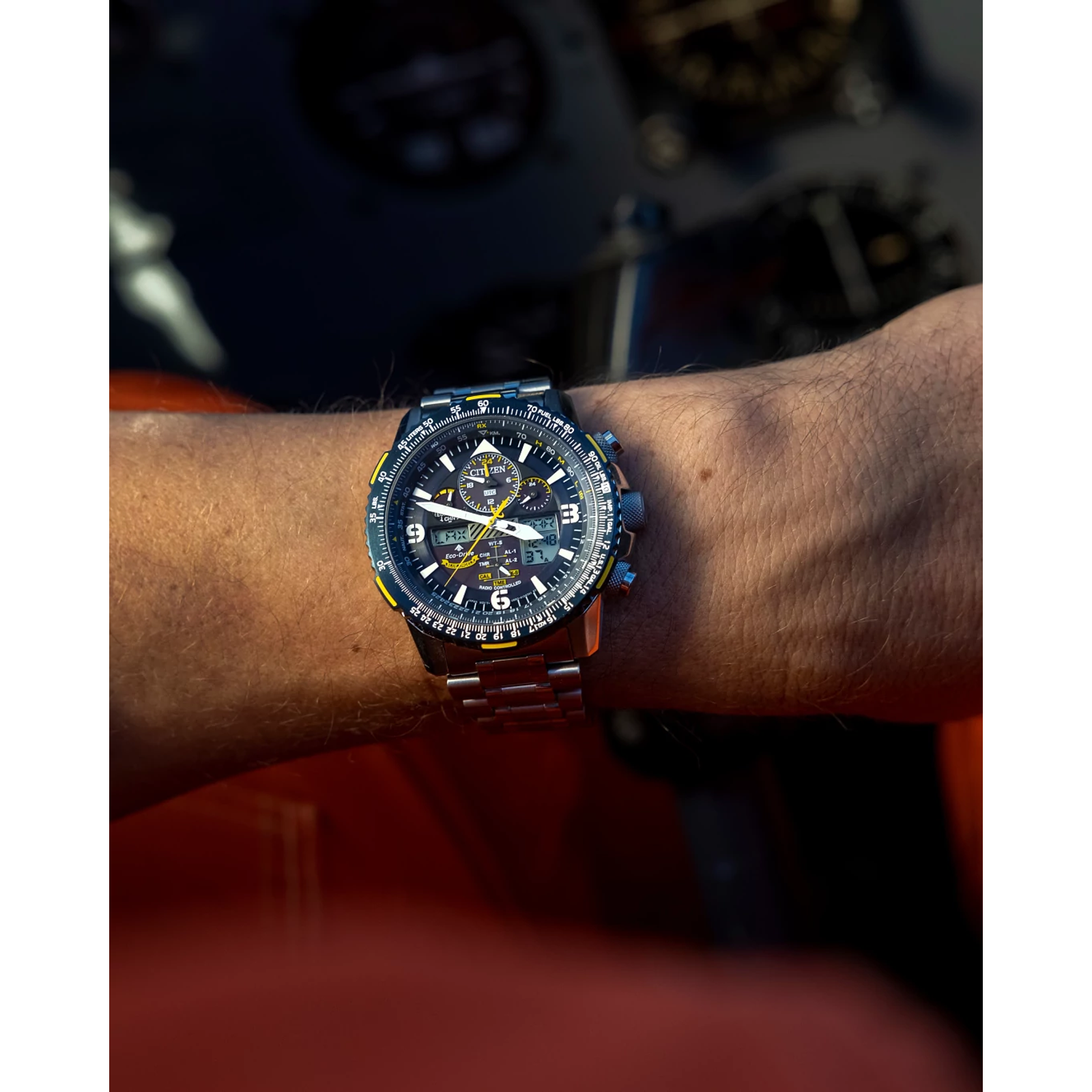 Reloj Citizen Promaster Skyhawk A-T Cronómetraje Atómico JY8078-52L | Elegancia relojería